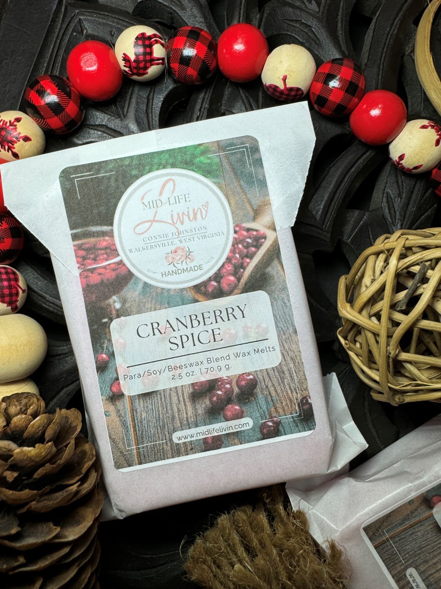 Cranberry Spice - Cubed Wax Melts2